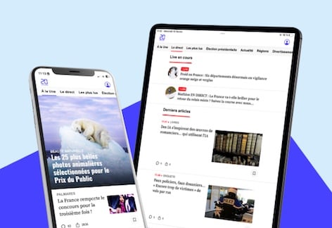 L’actualité sur iPhone et iPad